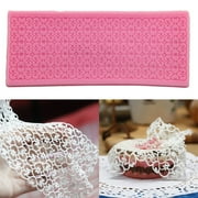 Xinhuadsh Fondant Mould Mat Non-stick DIY Silicone Sugar Craft Cake Lace Trim Mold Baking Tool Kitchen Gadget